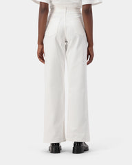 Aura Wide Jeans - White