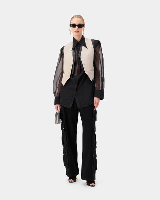 Echo Cargo Trousers - Black