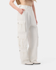 Echo Cargo Trousers - White