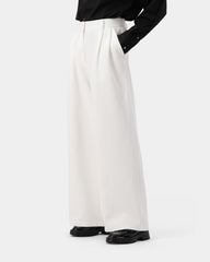 Echo Pintuck Trousers - Cream