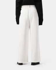 Echo Pintuck Trousers - Cream