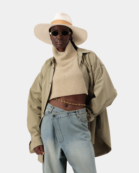 Echo Washed Shirt - Khaki