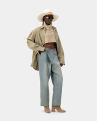 Echo Washed Shirt - Khaki