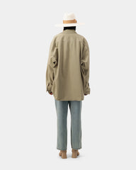 Echo Washed Shirt - Khaki
