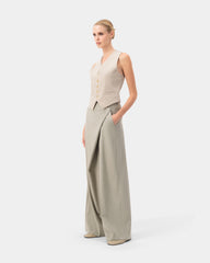 Eclipse Trousers - Khaki Beige