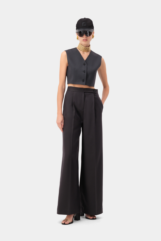 Essence Vest - Charcoal Grey