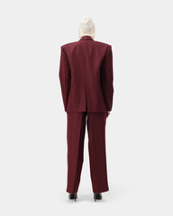 Frame Blazer - Burgundy