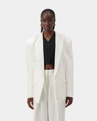 Frame Blazer - Cream