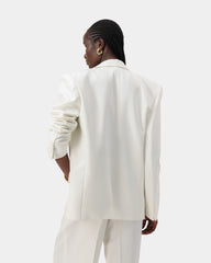 Frame Blazer - Cream