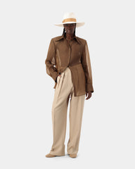 Frame Trousers - Beige