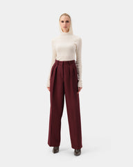 Frame Trousers - Burgundy