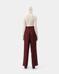 Frame Trousers - Burgundy