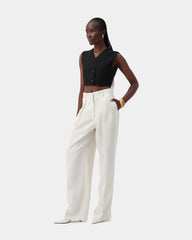 Frame Trousers - Cream
