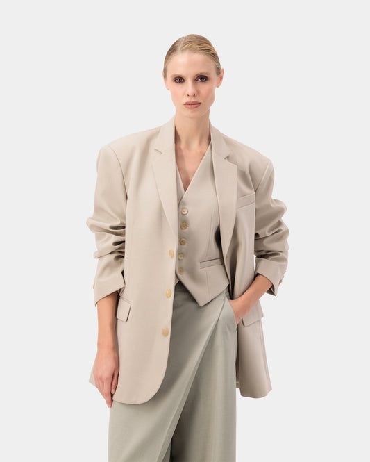 Heritage Blazer - Beige