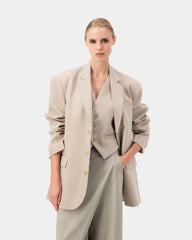 Heritage Blazer - Beige