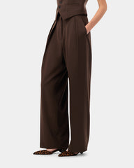 Heritage Capri Trousers - Brown