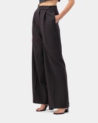 Heritage Palazzo Trousers - Grey