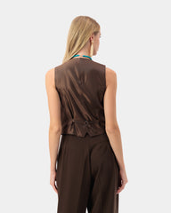 Heritage Refine Vest - Brown