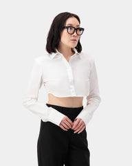 Palazzo Shirt - White