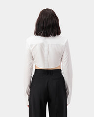 Palazzo Shirt - White