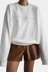 Roma Heritage Sweatshirt - Cream