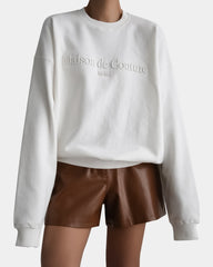 Roma Heritage Sweatshirt - Cream
