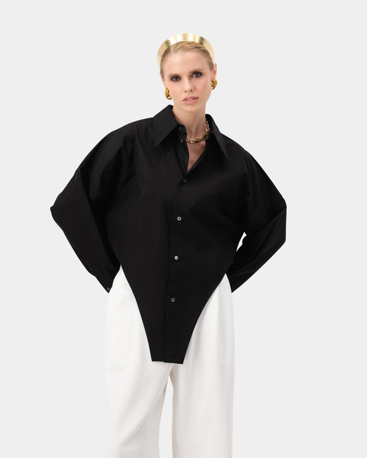 Sculpt Bodysuit Shirt - Black