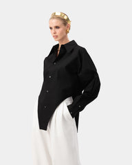 Sculpt Bodysuit Shirt - Black