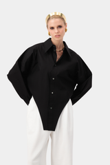 Sculpt Bodysuit Shirt - Black