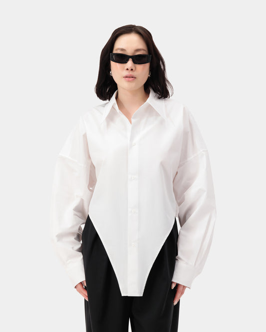 Sculpt Bodysuit Shirt - White