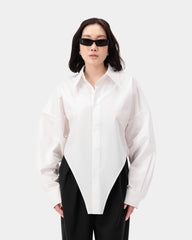 Sculpt Bodysuit Shirt - White