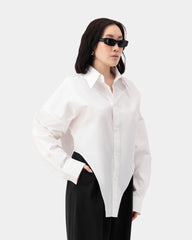 Sculpt Bodysuit Shirt - White