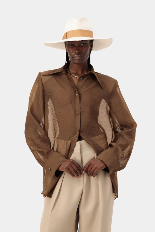 Silhouette Shirt - Brown