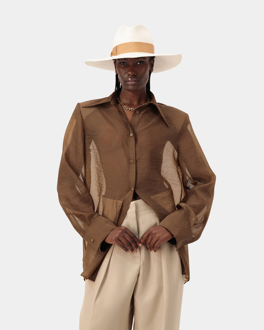 Silhouette Shirt - Brown