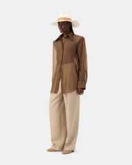Silhouette Shirt - Brown