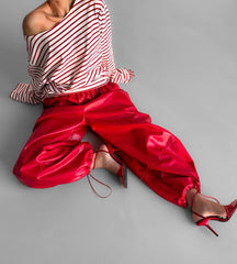 Striped Oversized Top