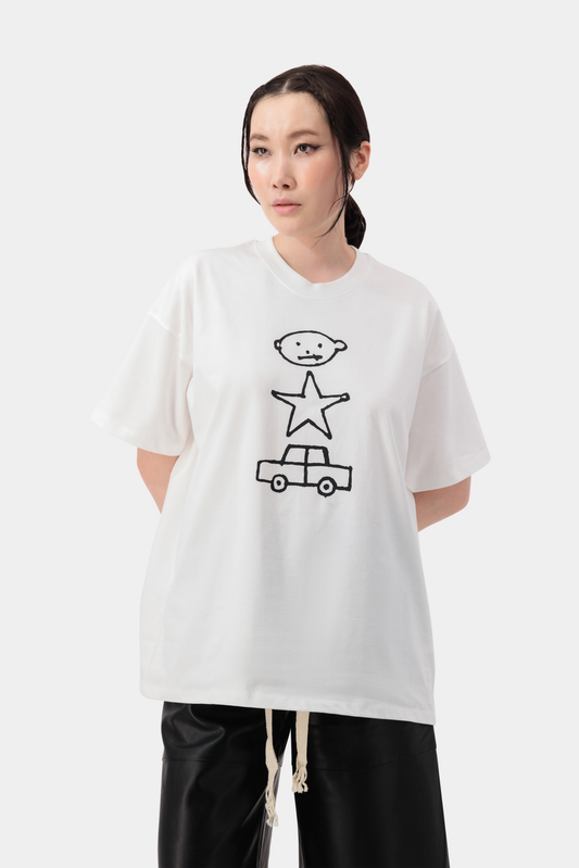 Canvas Tee - White