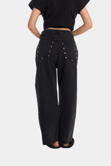 Contour Stud Denim