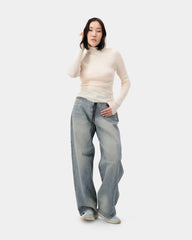 Drift Wide Jeans - Blue