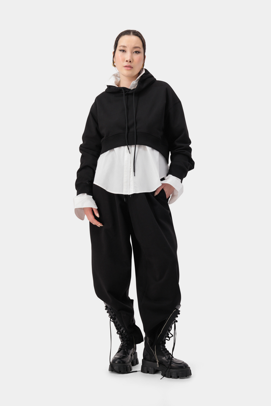 Echo Balloon Sweatpants - Black
