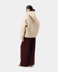 Echo Neoprene Hoodie - Beige