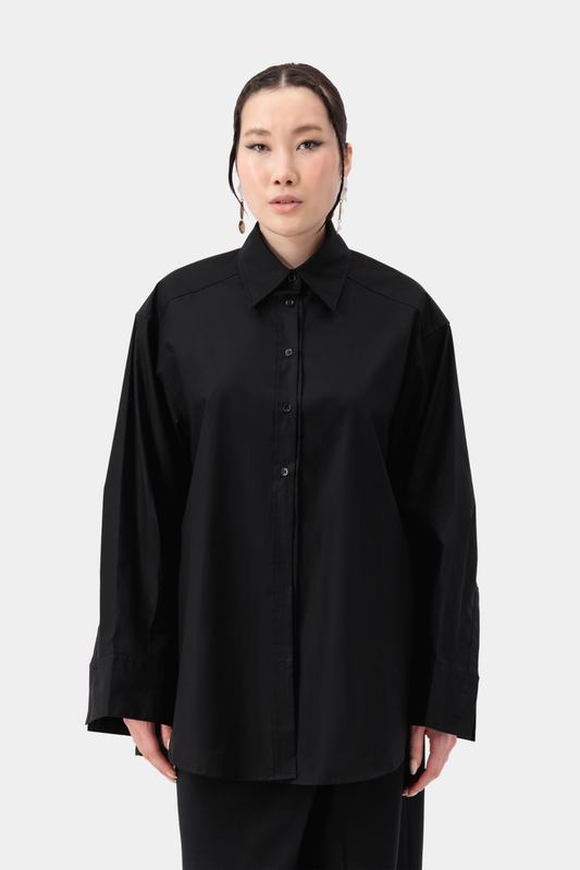 Echo Oversize Shirt - Black