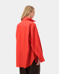 Echo Oversize Shirt - Red