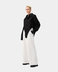 Echo Pintuck Trousers - Cream
