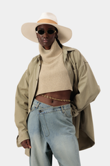 Echo Washed Shirt - Khaki