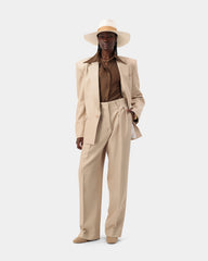 Frame Blazer - Beige