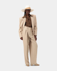 Frame Blazer - Beige