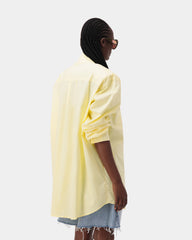 Frame Button Down Shirt - Lemon Yellow