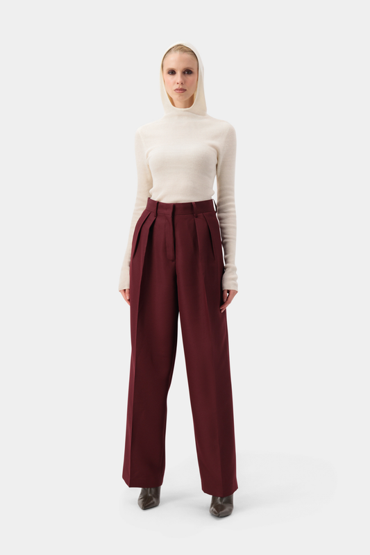 Frame Trousers - Burgundy