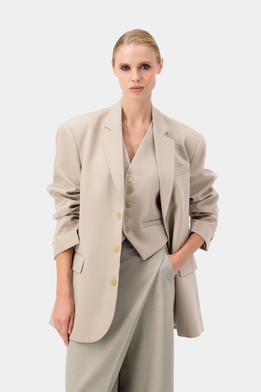 Heritage Blazer - Beige